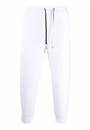 Emporio Armani drawstring track pants - Bianco