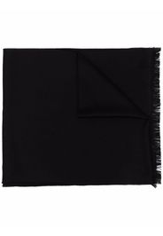 Emporio Armani Foulard con frange - Nero