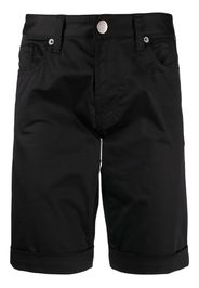 Emporio Armani Shorts aderenti sartoriali - Nero