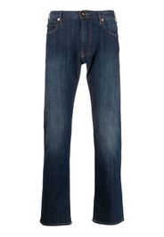 Emporio Armani straight leg denim jeans - Blu