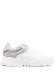 Emporio Armani Sneakers con logo goffrato - Bianco