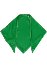 Emporio Armani velvet handkerchief scarf - Verde