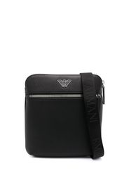 Emporio Armani Borsa messenger piccola in finta pelle - Nero