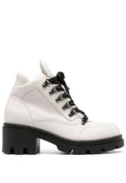 Emporio Armani Chalet Collection 60mm hiking boots - Bianco
