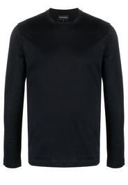 Emporio Armani long-sleeve T-shirt - Blu