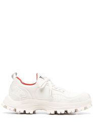 Emporio Armani chunky-ridged-sole sneakers - Bianco