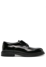 Emporio Armani panelled 35mm lace-up derby shoes - Nero