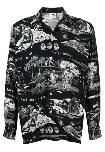 Endless Joy graphic-print long-sleeve shirt - Nero