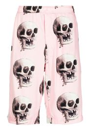 Endless Joy Bermuda Skull con stampa grafica - Rosa