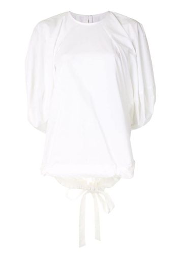 Blusa con maniche a palloncino