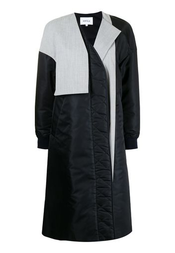 Enföld asymmetric oversized coat - Nero