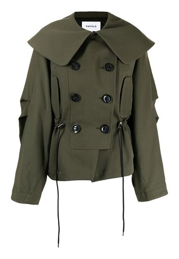 Enföld double-breasted jacket - Verde