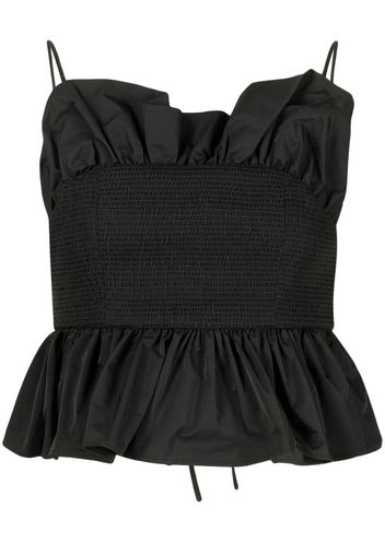 Enföld ruffle camisole top - Nero