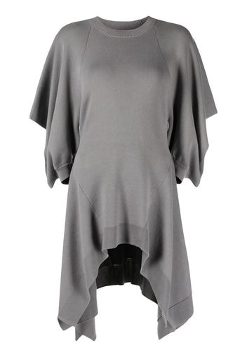 Enföld asymmetric-hem blouse - Grigio