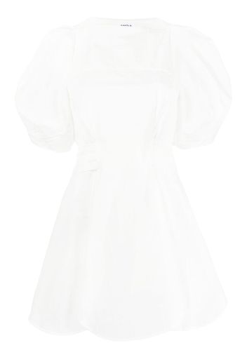 Enföld cotton puff-sleeve blouse - Bianco