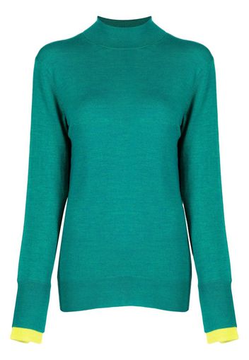 ENFÖLD roll neck knitted sweater - Verde