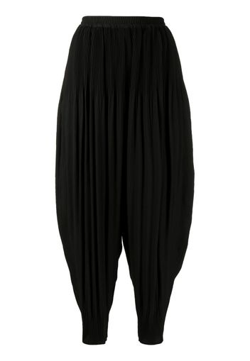 Enföld pleated balloon-leg trousers - Nero