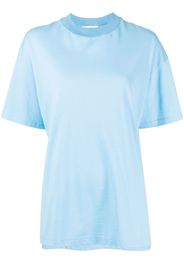 Enföld side-slit T-shirt - Blu