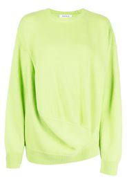 Enföld slouched-knit sweatshirt - Verde