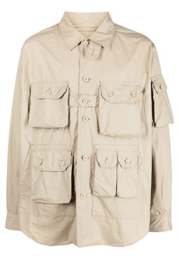 Engineered Garments cargo-pocket shirt jacket - Toni neutri