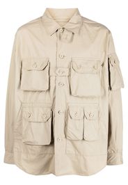 Engineered Garments cargo-pocket shirt jacket - Toni neutri