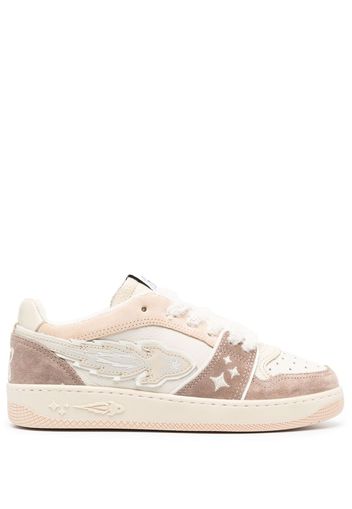 Enterprise Japan Rocket panelled leather sneakers - Toni neutri