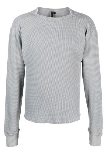 ENTIRE STUDIOS fingerless organic-cotton jumper - Grigio