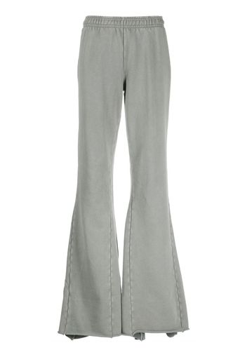 ENTIRE STUDIOS washed flared track pants - Grigio