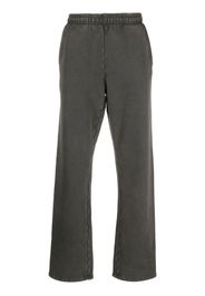 ENTIRE STUDIOS wide-leg organic cotton track pants - Nero