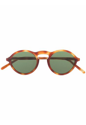 Epos round-frame tortoiseshell-effect sunglasses - Marrone