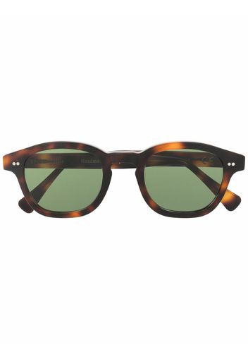 Epos round-frame tortoiseshell-effect sunglasses - Marrone