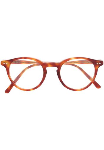 Epos Castore round-frame glasses - Marrone