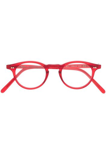 Epos round-frame glasses - Rosso