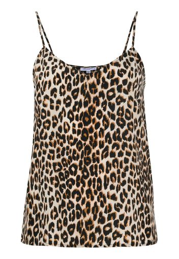 leopard-print camisole