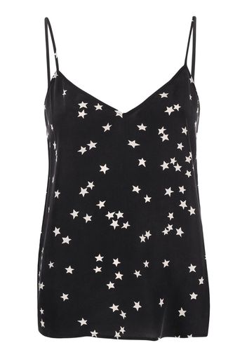 Equipment star-print silk cami top - Nero