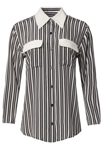 Equipment Camicia a righe - Nero