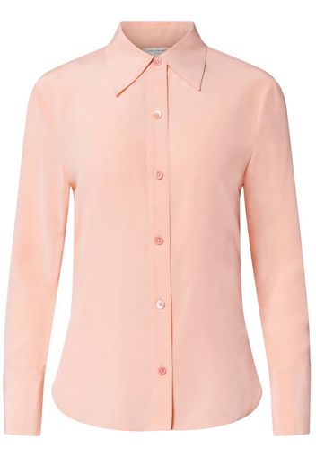 Equipment button-up silk shirt - Rosa