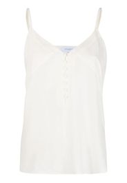 Equipment Mirabelle silk cami top - Bianco