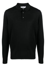 ERALDO merino-wool polo shirt - Nero