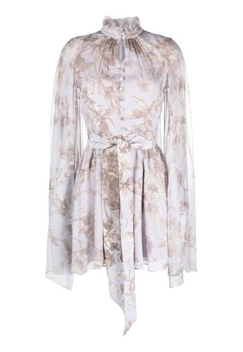 Erdem floral-print minidress - Viola