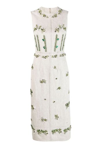 Erdem Ellery sleeveless dress - Toni neutri