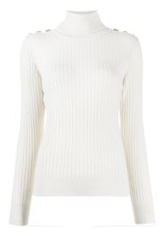 Erdem Maglione a collo alto Bessy - Bianco