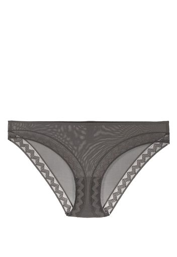 ERES Jacky zigzag-trim briefs - Grigio