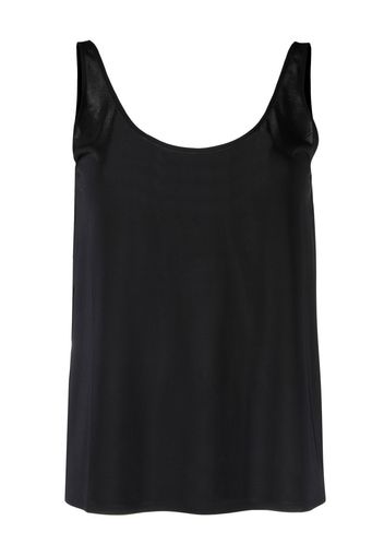 ERES lace-trim relaxed tank top - Nero
