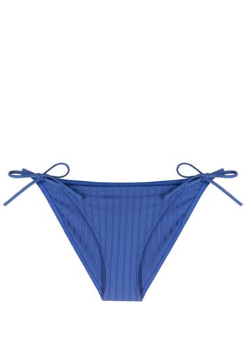 ERES Slip bikini con nodo laterale Punch - Blu