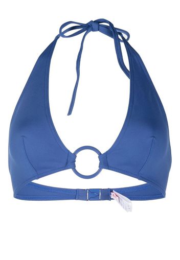 ERES Top bikini Leandra a triangolo - Blu