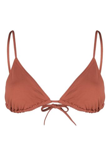 ERES Top bikini Mouna a triangolo - Arancione