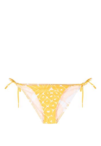 ERES Slip bikini con stampa - Giallo