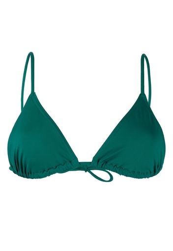 ERES Top bikini Mouna a triangolo - Verde