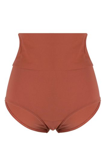 ERES Slip bikini Gredin a vita alta - Marrone